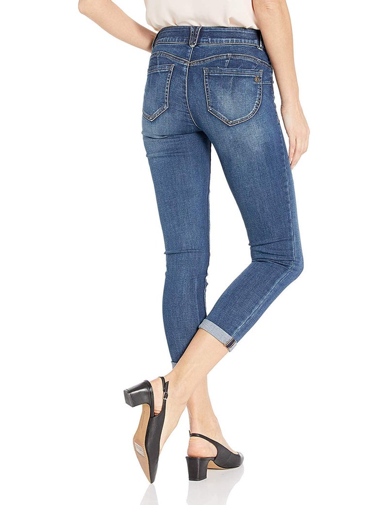 Democracy womens Absolution Crop Jeans, Authentic Blue, 8 US - Image 3